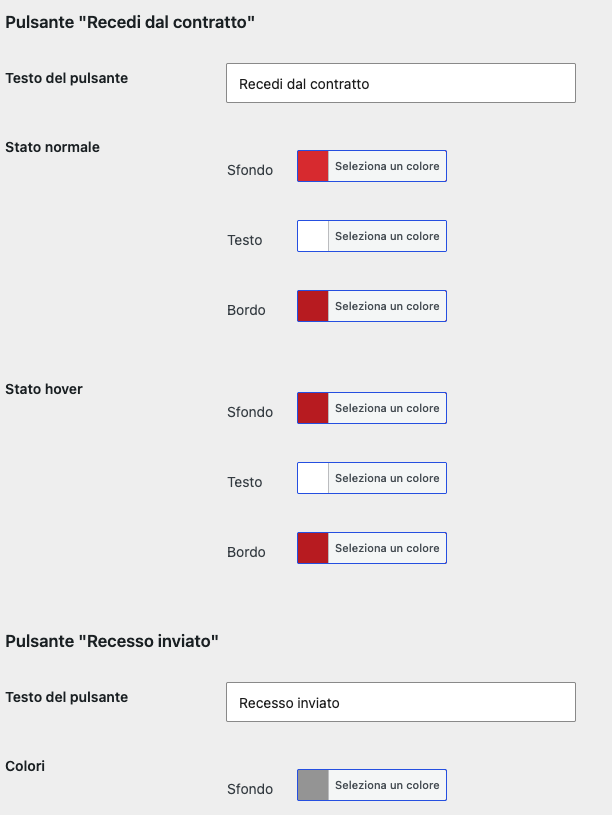 Diritto di Recesso by Weblink (WordPress Plugin) - immagine 9