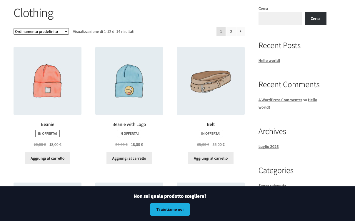 WooCommerce Simple Product Finder - immagine 5